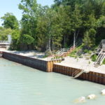 View of water near a dock.