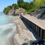shoreline restoration in Cedar Bank