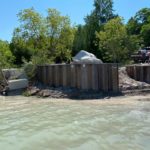 shoring walls in Cedar Bank